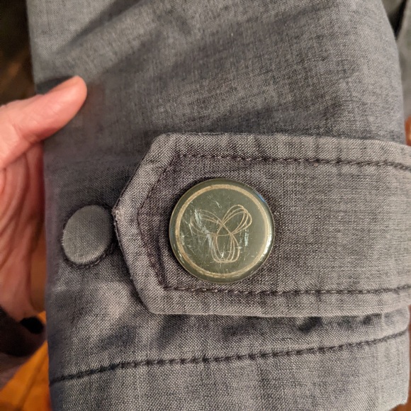 TNA Verbier Parka winter coat, size small, grey - Picture 9 of 9